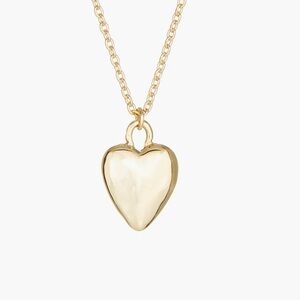 Solid 14k Small heart pendant